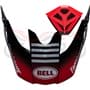 Kit Visera + Mentonera BELL Moto10 Spherical FH PRVT - Negro