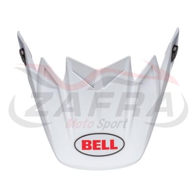 Visera BELL MOTO-9 Flex Hello Cousteau Reef - Blanco