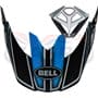 Kit Visera + Mentonera BELL Moto-10 Spherical - Webb Marmont Gloss North Carolina Blue