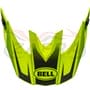 Kit Visera BELL Moto-10 - Sliced Matte/Gloss Retina/Blue
