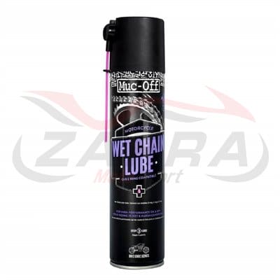 Grasa de cadena Muc-Off Wet Chain Lube Spray 400ml (para húmedo)