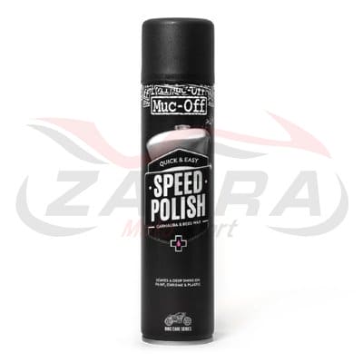 Pulimento (cera de carnauba) MUC-OFF Motorcycle Speed Polish Spray 400mlx12