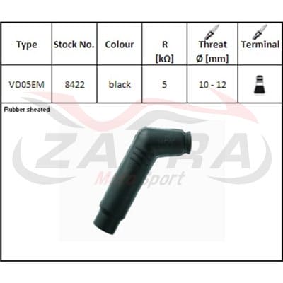 Pipa de bujía NGK VD05EM