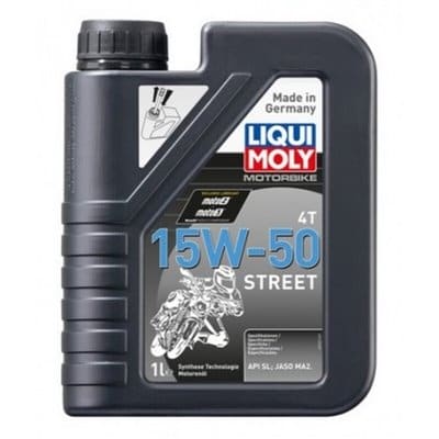 Botella de 1L aceite Liqui Moly HC sintÃ©tico 15W-50 Street