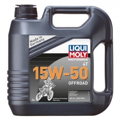 Garrafa de 4L aceite Liqui Moly HC sintÃ©tico 15W-50 Off road