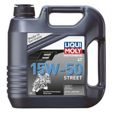 Garrafa de 4L aceite Liqui Moly HC sintÃ©tico 15W-50 Street