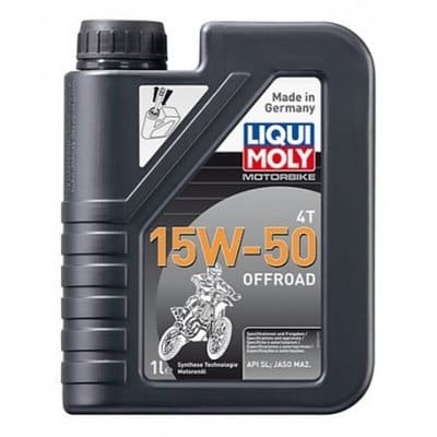 Botella de 1L aceite Liqui Moly HC sintÃ©tico 15W-50 Off road