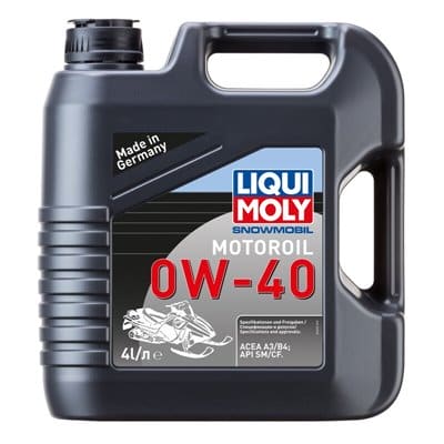Garrafa 4L de aceite Liqui Moly SNOWMOBIL 100% sintÃ©tico 0W-40