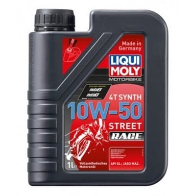 Botella de 1L aceite Liqui Moly 100% sintÃ©tico 10W-50 Street Race