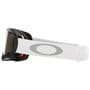 Gafas OAKLEY Airbrake MX - Tuff Blocks White Race-Ready Roll-Off / Lente transparente