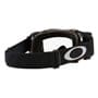 Gafas OAKLEY Airbrake MX - Tuff Blocks Black Gunmetal Race-Ready Roll-Off / Lente transparente