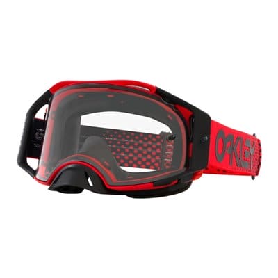 Gafas OAKLEY Airbrake MX - Moto Red B1B Lente transparente