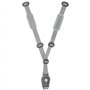 CORREAS DE SEGURIDAD BUBBLY MAXI/MINI Gris