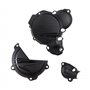 KIT PROTECTOR TAPA EMBRAGUE + ENCENDIDO + BOMBA AGUA KTM EXC/XC-W 250/300 (24) HUSQVARNA TE 250/300 (24) Negro
