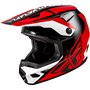 Casco FLY RACING Kinetic Crest - rojo/negro/blanco