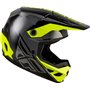 Casco FLY RACING Kinetic Crest - gris/negro/Hi-Vis