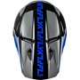Casco FLY RACING Kinetic Crest - gris/negro/azul