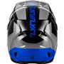 Casco FLY RACING Kinetic Crest - gris/negro/azul
