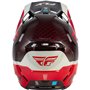 Casco FLY RACING Formula S Carbon Byte - Red Carbon/gris