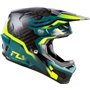 Casco FLY RACING Formula S Carbon Byte - Black Carbon/Teal/Lime