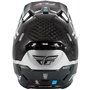 Casco FLY RACING Formula S Carbon Byte - Black Carbon/gris/plata