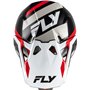 Casco FLY RACING Formula CP Seal - blanco/negro/rojo
