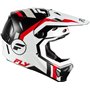 Casco FLY RACING Formula CP Seal - blanco/negro/rojo