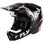Casco FLY RACING Formula CP Special Edition DBK - negro/blanco/rojo