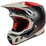 Casco FLY RACING Formula CC Glide - negro/rojo/gris