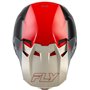 Casco FLY RACING Formula CC Glide - negro/rojo/gris