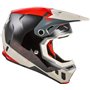 Casco FLY RACING Formula CC Glide - negro/rojo/gris