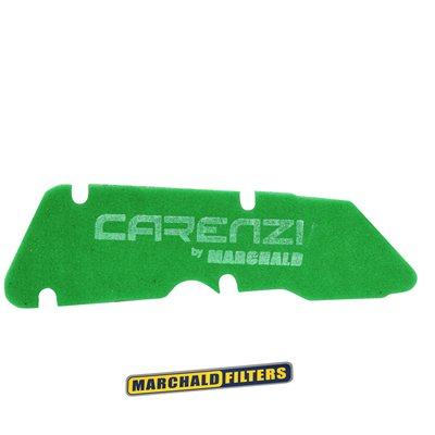 FILTRO AIRE ESPONJA  CARENZI  PIAGGIO ZIP 2T 2000 / NRG 2001 / TYPHOON 2001 / LIBERTY / FLY / LX 2T / GILERA STALKER 2005 /  RUN