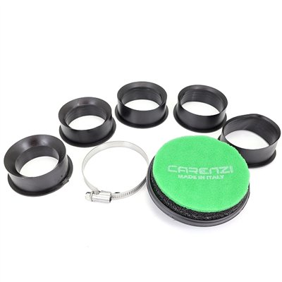 FILTRO AIRE CARENZI  L40MM / Ø CONNEXION 46-49-52-55-58-62MM (MADE IN ITALY)