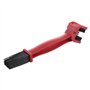 CEPILLO DE LIMPIEZA DE CADENA DE TRANSMISIÓN ROJO