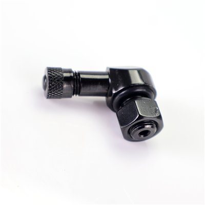 VALVE PNEU COUDEE ALUMINIUM RBMAX TUBELESS NOIR 8.3MM ( 1PCS )