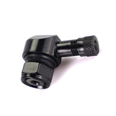 VALVE PNEU COUDEE ALUMINIUM RBMAX TUBELESS NOIR 11.3MM ( 1PCS )