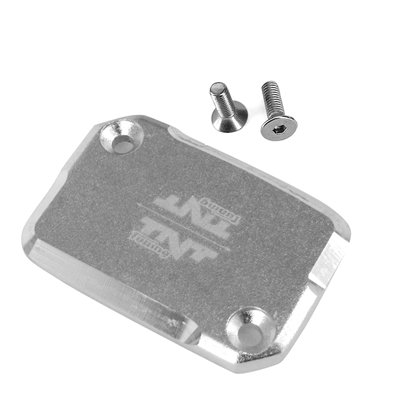 TAPA DEL DEPOSITO DE FRENO MBK 50 BOOSTER 2004-2017, STUNT / YAMAHA 50 BWS 2004-2017 , SLIDER CROMADO