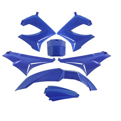 KIT CARROSARIA DERBI SENDA DRD / XTREM 2000-2011 AZUL (7 PIEZAS)