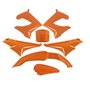 KIT CARROSARIA  DERBI SENDA DRD / XTREM 2000-2011  NARANJA (7 PIEZAS)