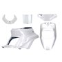 KIT CARROSARIA  MBK 50 BOOSTER 1999-2003 / YAMAHA 50 BWS 1999-2003 BLANCOO METAL (5 PIEZAS)