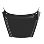 TAPA INTERMEDIA TRASERA YAMAHA TMAX 500 2001-07  PARA PINTAR