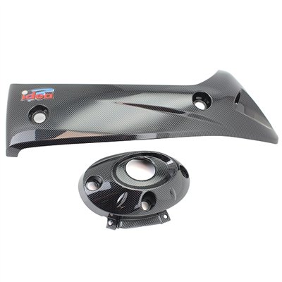 PROTECCION TUBO ESCAPE HONDA SH 300 2007/2013 CARBON