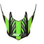 VISERA CASCO CROSS NOEND DEFCON 5 BLACK/GREEN MAT