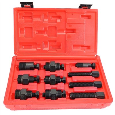 MALETIN EXTRACTORES VOLANTE MAGNETICO  10 PIEZAS M14 x 1.5. M16 x 1.5. M18 x 1.5 M26 X 1,0, M28 X 1,0, M25 X 1,5