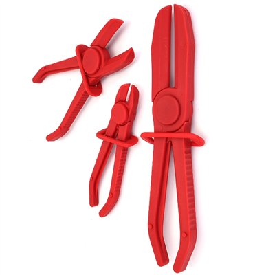 LOTES DE 3 ALICATES PARA MANGUITO DE GASOLINA (15-18-25CM)