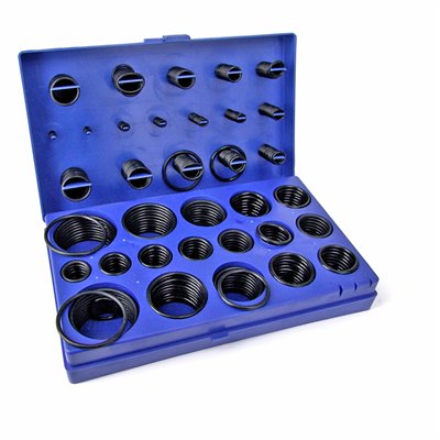 CAJA DE JUNTAS  TORICAS 400 PIEZAS 34 TALLAs