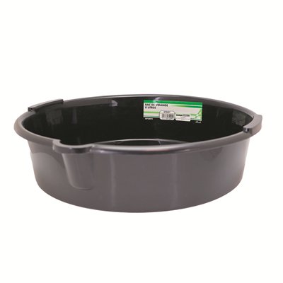 BAC DE VIDANGE ROND 37CM CAPACITE 8 L AVEC BEC VERSEUR