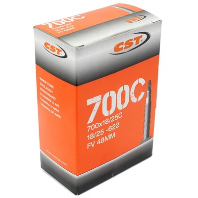 CAMARA DE AIRE BICI 700 x 18 A 25 CST PRESTA VP 98G