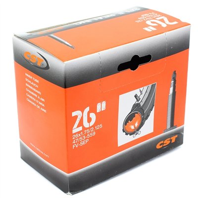 CAMARA DE AIRE BICI 26" x 1.75 A 2.125 CST PRESTA VP AUTOREPARANTE 327G