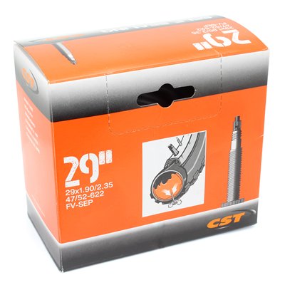 CAMARA BICICLETA 29" x 1.90 A 2.35 CST PRESTA VP ANTIPINCHAZO 47/52-622